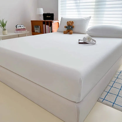 Washed Polyester Fitted Sheet