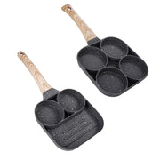 2/4-Hole Non-stick Frying Pan