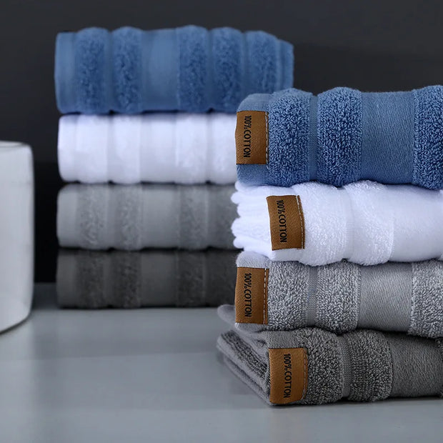 Pure Cotton Bath Towel Set