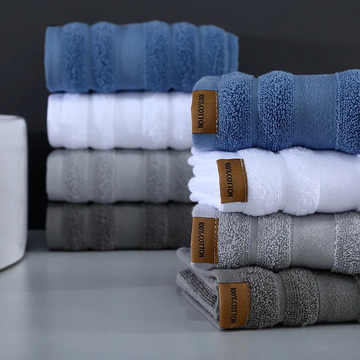 Pure Cotton Bath Towel Set
