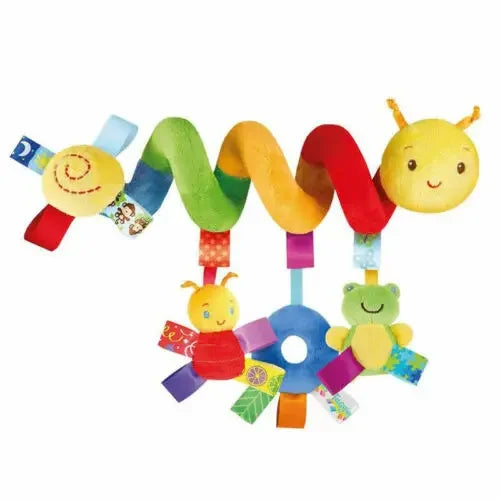 Musical rattle ornament for stroller or crib