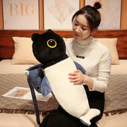 Adorable Hugging Cat Pillow