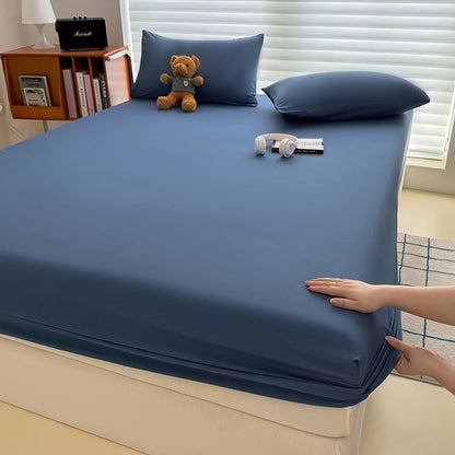 Washed Polyester Fitted Sheet