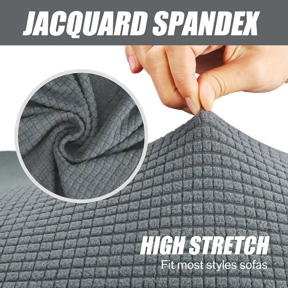 Stretch Jacquard Sofa Cover Set