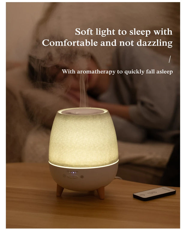 Humidifier and Essential Oil Diffuser with Remote Control