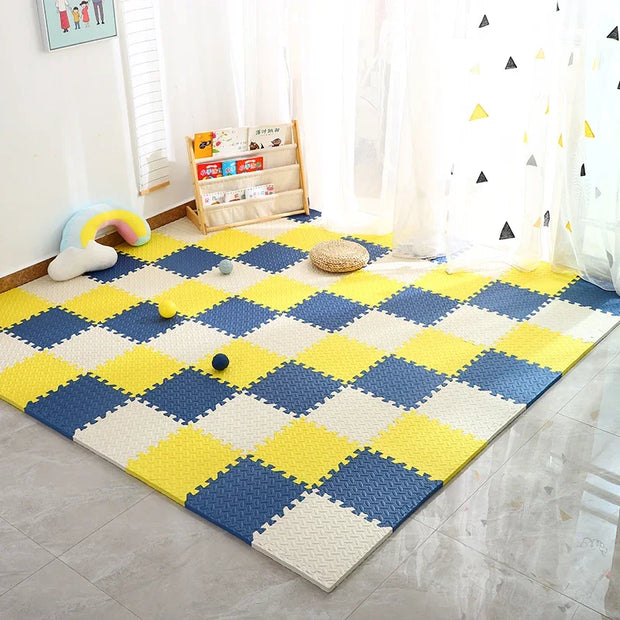 12 Soft Foam Play Mat Pieces Set