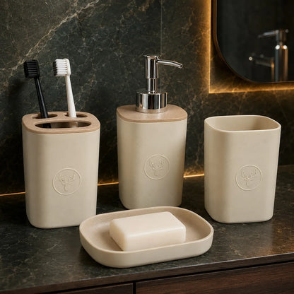 4-Piece Bathroom Accessory Set