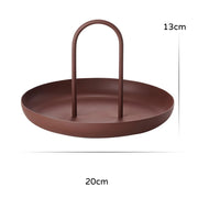 Elegant Nordic Tray with Handle