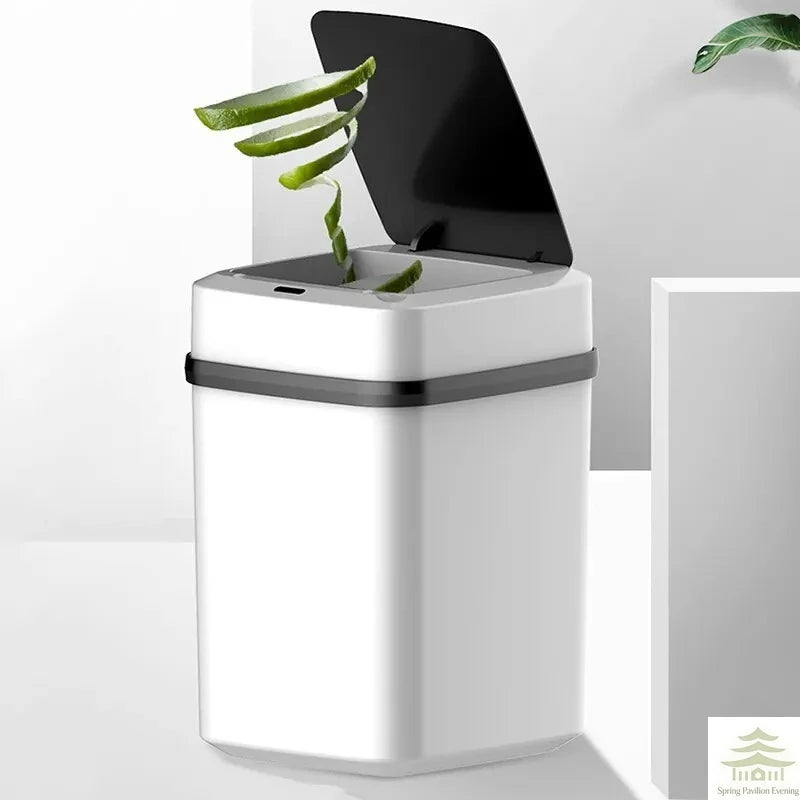 13L Touch-Lid Waste Bin