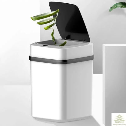 13L Touch-Lid Waste Bin