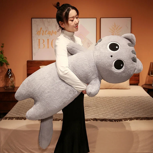 Adorable Hugging Cat Pillow