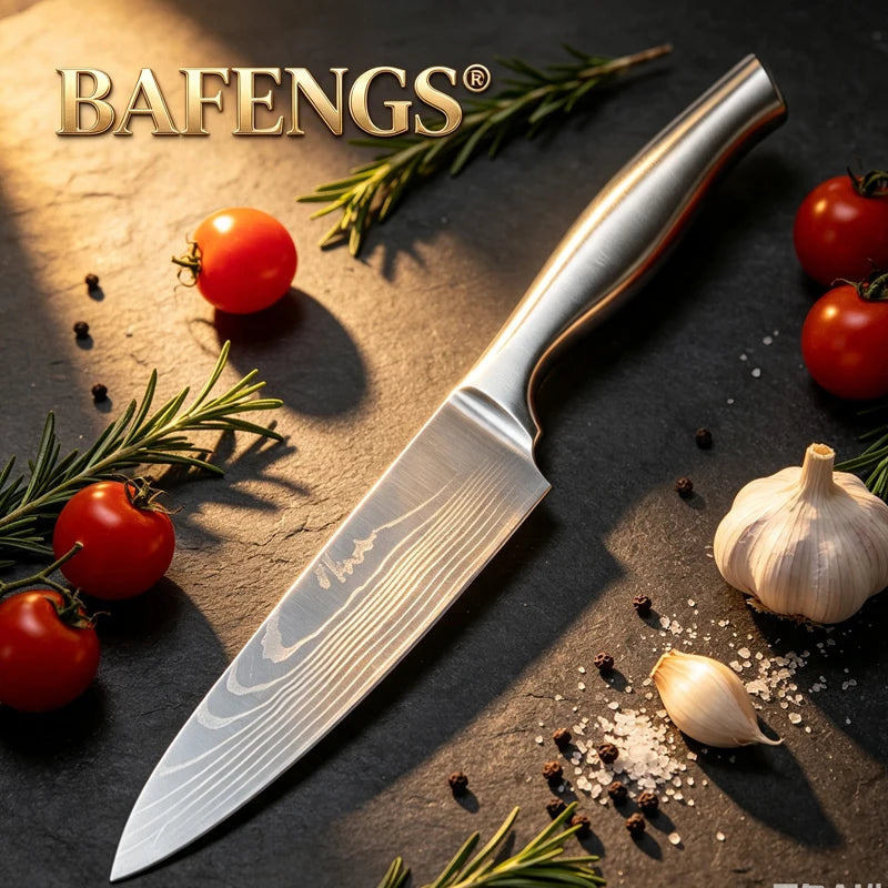 Stainless Steel Kitchen Knives & Sets