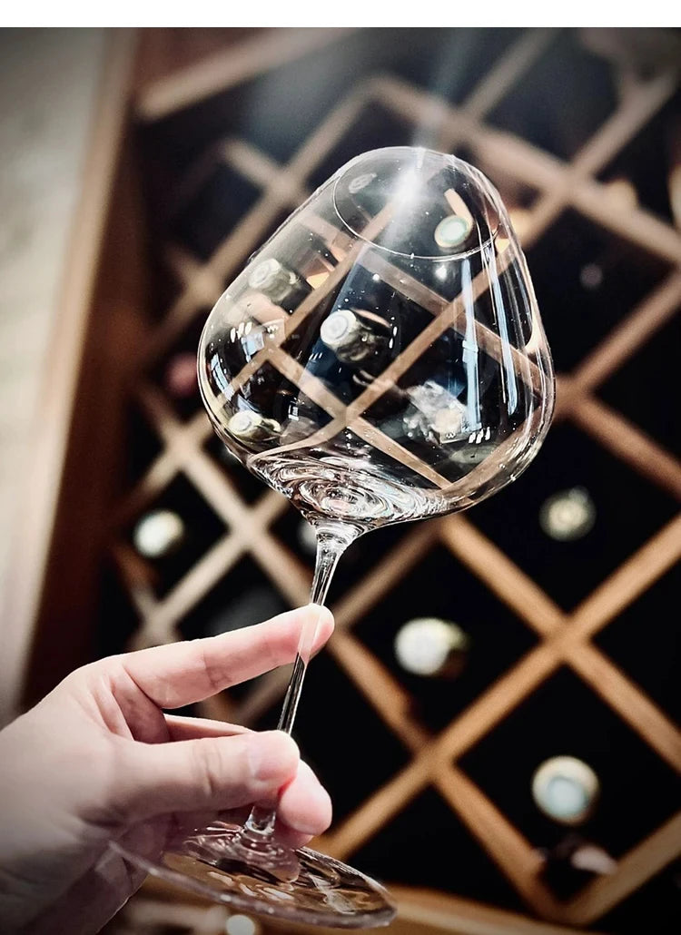 Crystal Handmade Wine Glass — Aroma Enlarging Goblet