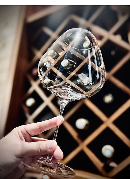Crystal Handmade Wine Glass — Aroma Enlarging Goblet