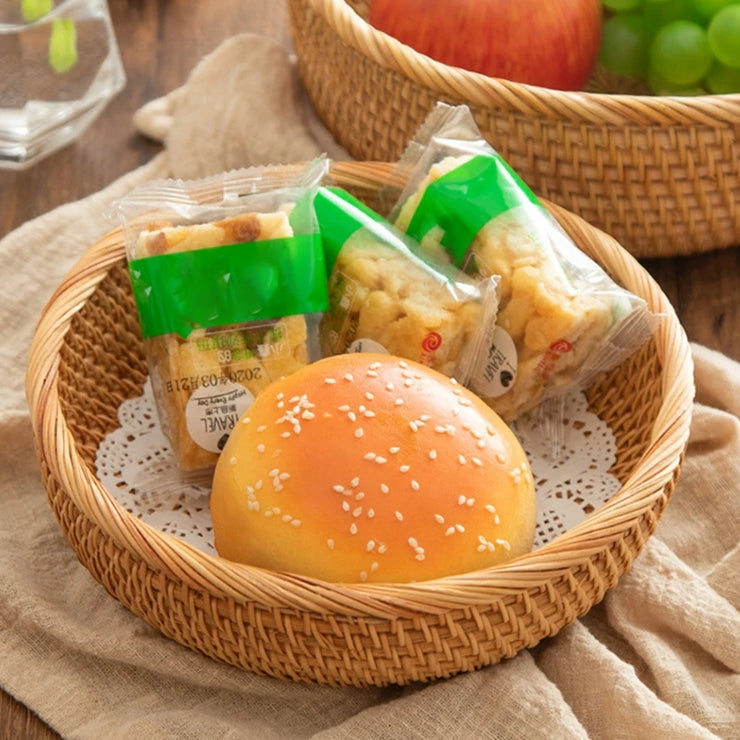 Handwoven Storage Basket - Rattan Tray