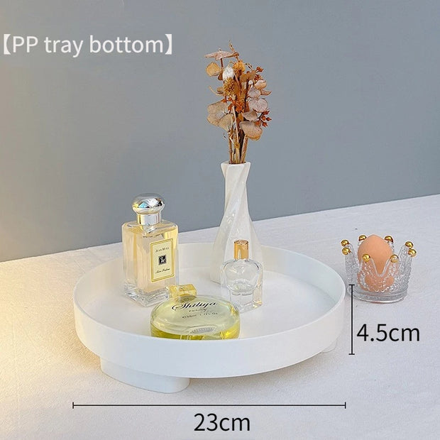 Elegant Round Storage Tray