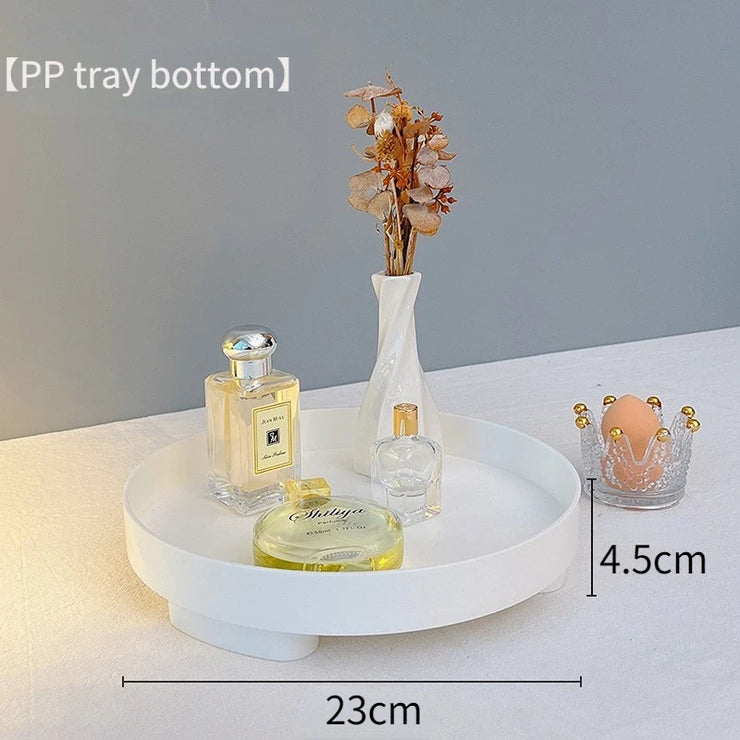 Elegant Round Storage Tray