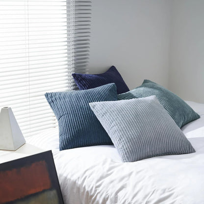Set of 4 Textured Boho Pillow Covers