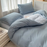 4 Pieces 2 Side Color Bedding Set