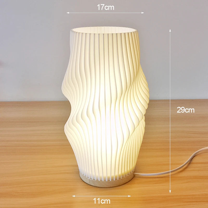 Aura Pleated Table Lamp