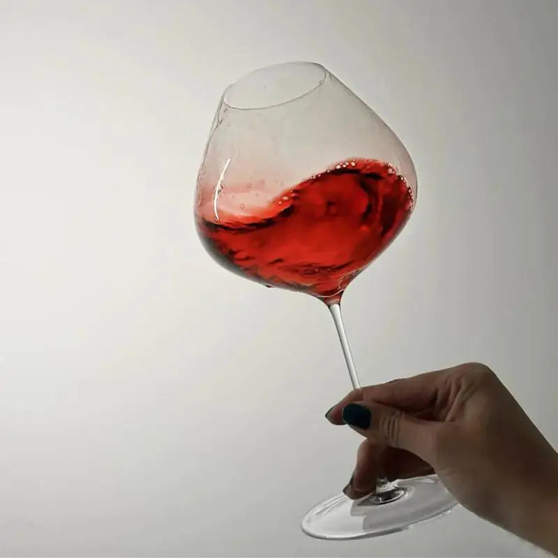 Crystal Handmade Wine Glass — Aroma Enlarging Goblet