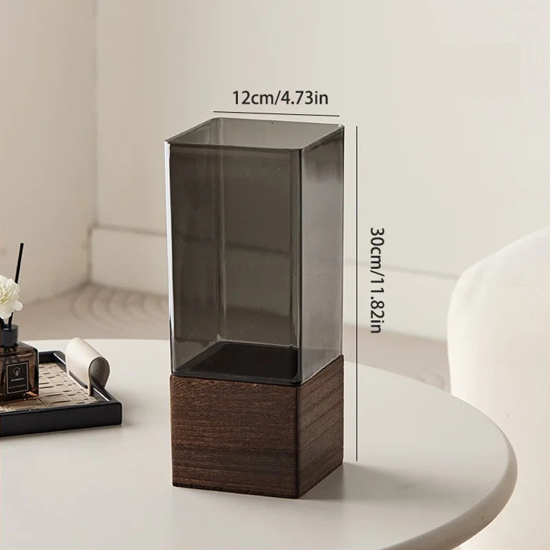 Nordic Acrylic Sculptural Vase