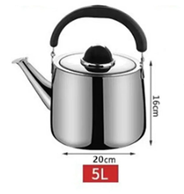 Shiny 304 Stainless Steel Kettle