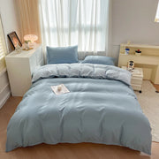 4 Pieces 2 Side Color Bedding Set