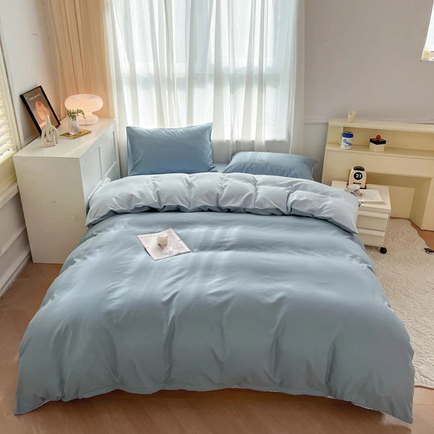4 Pieces 2 Side Color Bedding Set