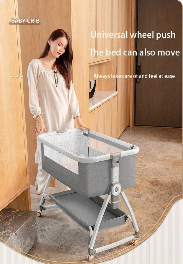 Folding Bed Children Multi Functional Baby Crib