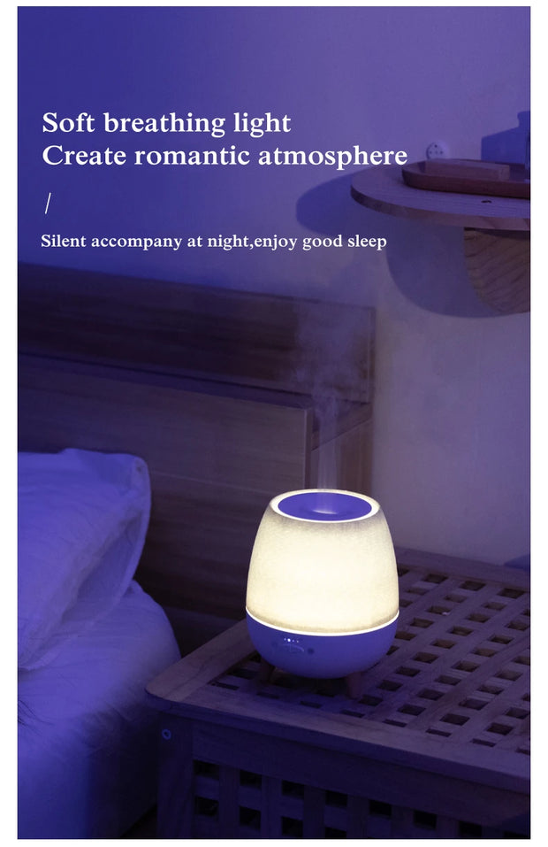 Humidifier and Essential Oil Diffuser with Remote Control