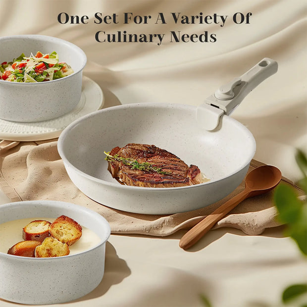 12pcs Non-Stick Cookware Set