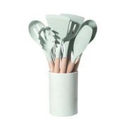 Set of 12 Multi-Colored Silicone Kitchen Utensils