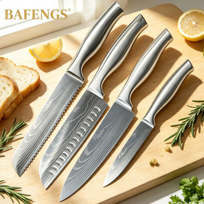 Stainless Steel Kitchen Knives & Sets