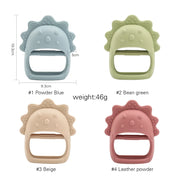 1pc Baby Silicone Teether Glove Shaped
