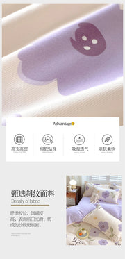 4 Pieces Bedding Set
