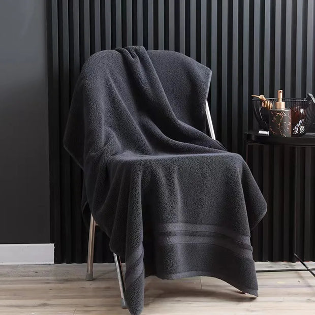 Inyahome Large and Super Absorbent Cotton Bath Towels