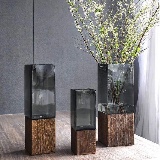 Nordic Acrylic Sculptural Vase