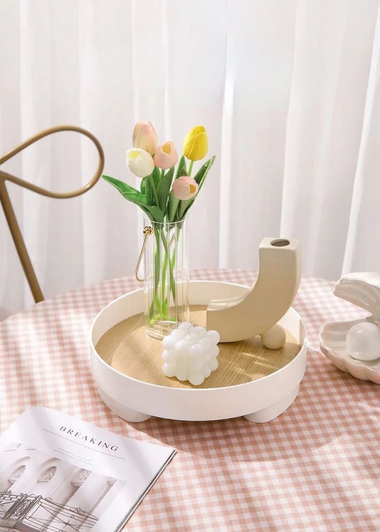 Elegant Round Storage Tray