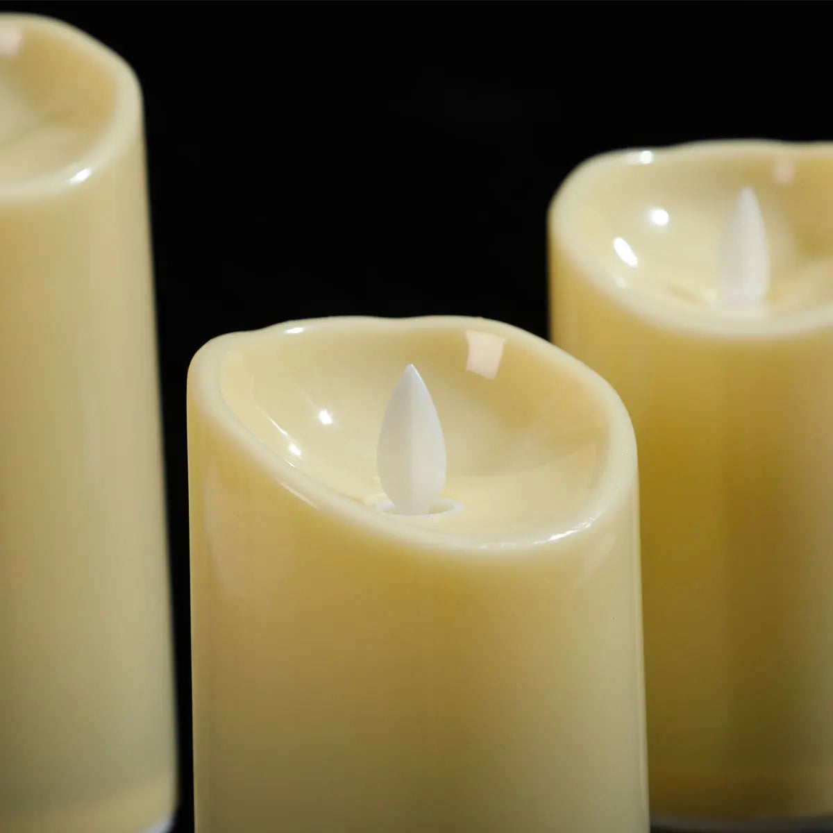 Rechargeable Flameless LED Candles with Remote