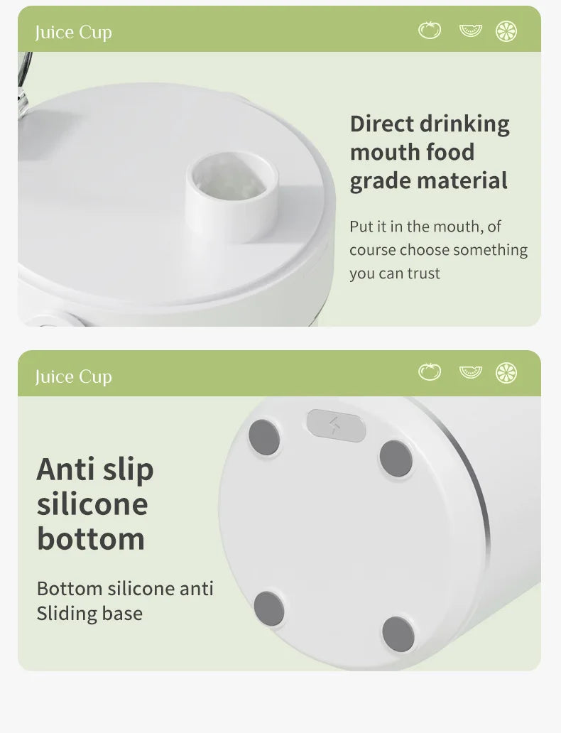 Portable Juice Blender - Rechargeable