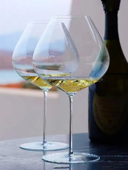 Crystal Handmade Wine Glass — Aroma Enlarging Goblet