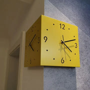 Creative Square Wall Clock with Light Sensor