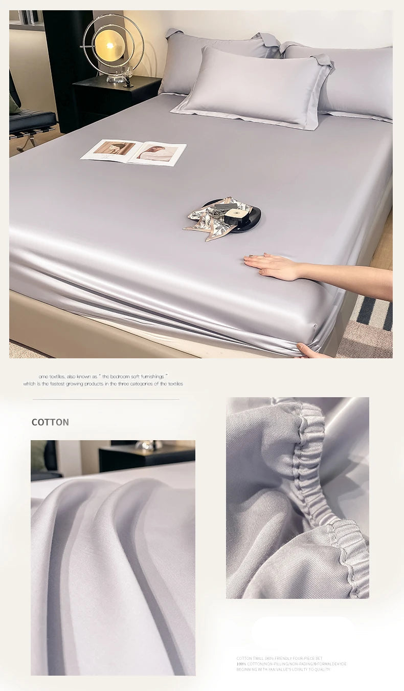 100% Pure Bamboo Bed Sheet Set – 4 or 6 Pieces