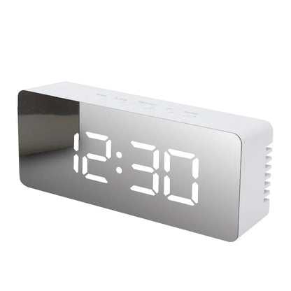 LED Desk Clock with Temperature Display
