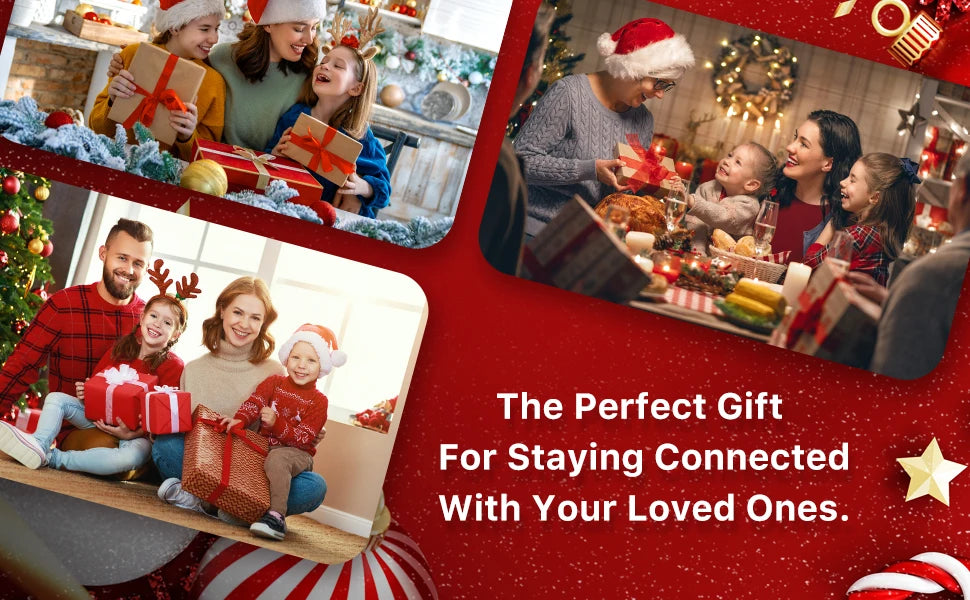 Smart Digital Photo Frame 10.1" — WiFi, HD Touch Screen & 32GB Storage