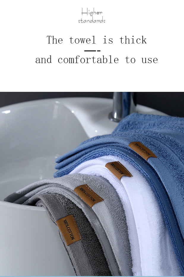 Pure Cotton Bath Towel Set