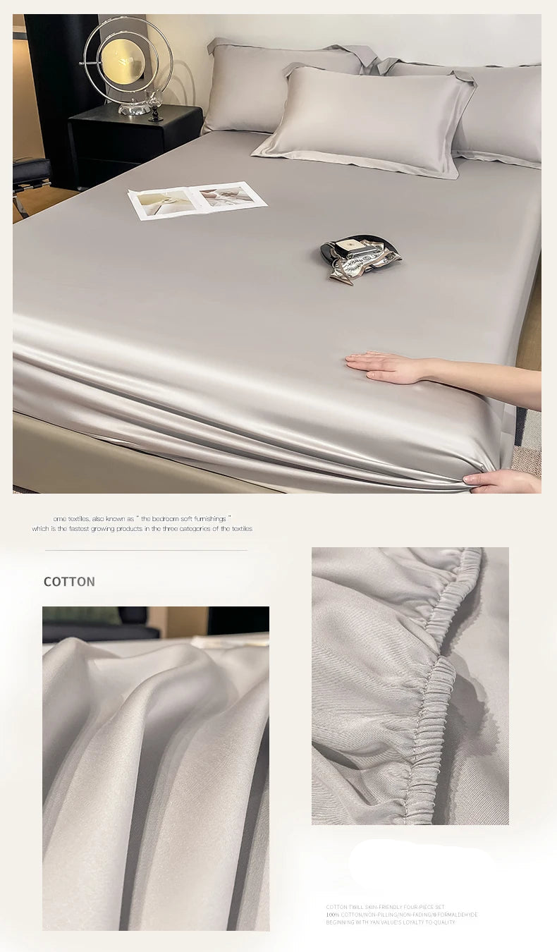 100% Pure Bamboo Bed Sheet Set – 4 or 6 Pieces