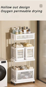 Multifunctional Storage Rolling Cart