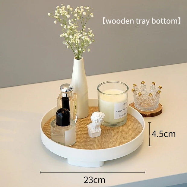 Elegant Round Storage Tray